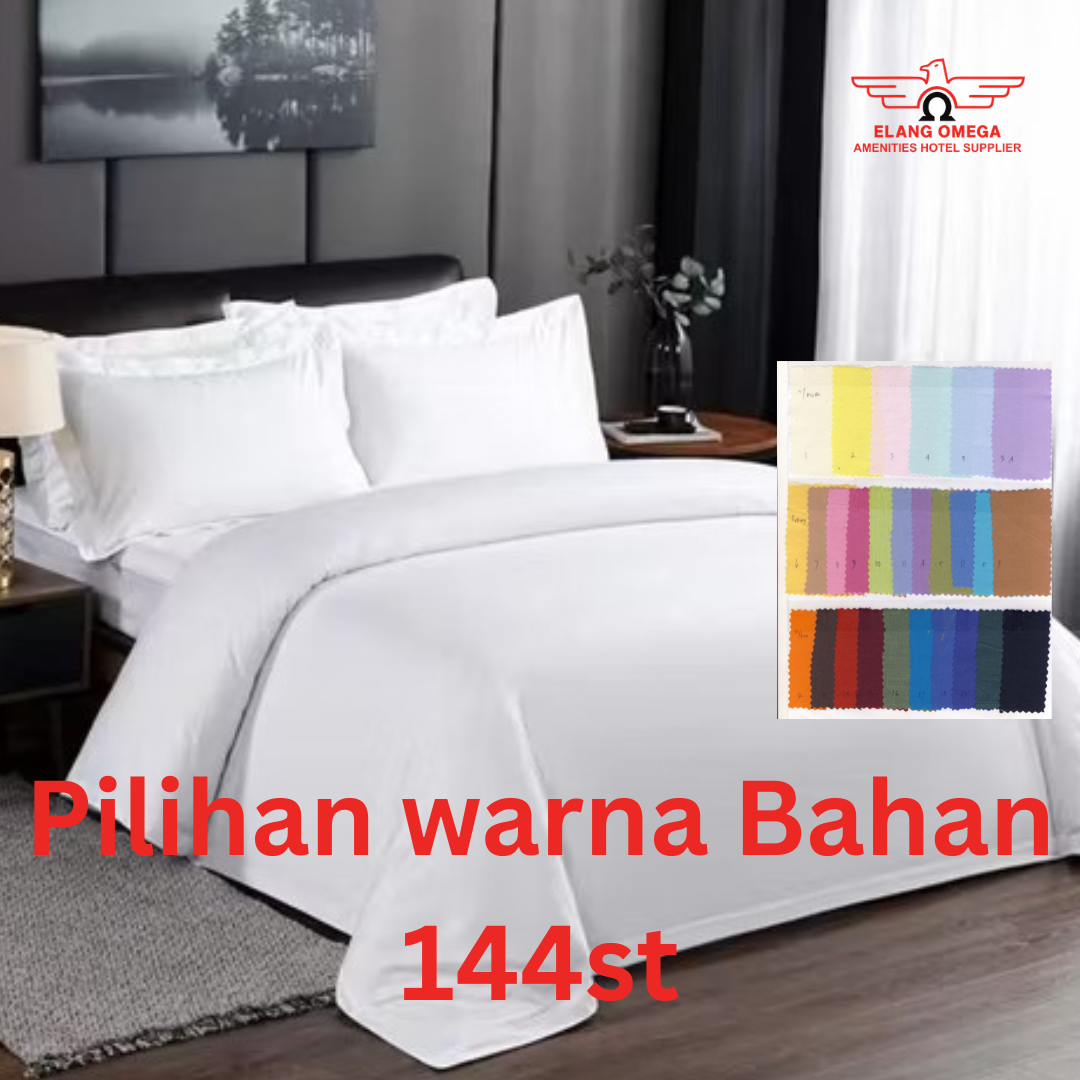 Sprei datar 144st, Uk 250 x 280, Uk kasur 160 x 200 x 20